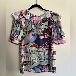 NWT See By Chloe Silk Blouse US4